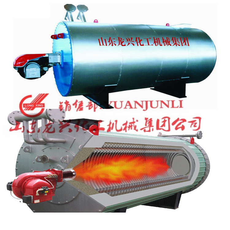 小规格卧式燃气导热油炉